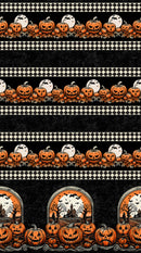 Haunted Hollow 10718-99 Haunted Hollow Border Halloween by Patrick Lose for Patrick Lose Fabrics