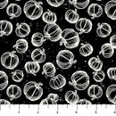 Haunted Hollow 10719-99 Pumpkin Toss Black by Patrick Lose for Patrick Lose Fabrics