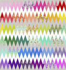 Heart Beats Free PDF Quilt Pattern shows colorful zigzag pattern with floral accents on a gray background.
