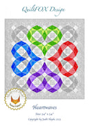Heartwaves Quilt Pattern Judit Hajdu QuiltFox Designs QFOX-088