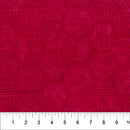 Hexies Batik 81700-23 Raspberry by Banyan Batiks by Northcott