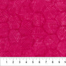 Hexies Batik 81700-28 Pink Punch by Banyan Batiks by Northcott