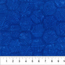 Hexies Batik 81700-48 Denim by Banyan Batiks by Northcott