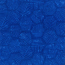Hexies Batik 81700-48 Denim by Banyan Batiks by Northcott