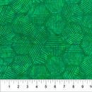 Hexies Batik 81700-69 Emerald by Banyan Batiks by Northcott