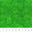 Hexies Batik 81700-75 Avocado by Banyan Batiks by Northcott