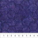 Hexies Batik 81700-86 Eggplant by Banyan Batiks by Northcott