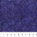 Hexies Batik 81700-86 Eggplant by Banyan Batiks by Northcott