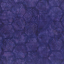 Hexies Batik 81700-86 Eggplant by Banyan Batiks by Northcott