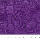 Hexies Batik 81700-88 Hickory Plum by Banyan Batiks by Northcott