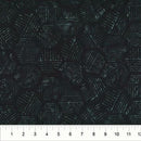 Hexies Batik 81700-99 Onyx by Banyan Batiks Studio for Banyan Batiks by Northcott