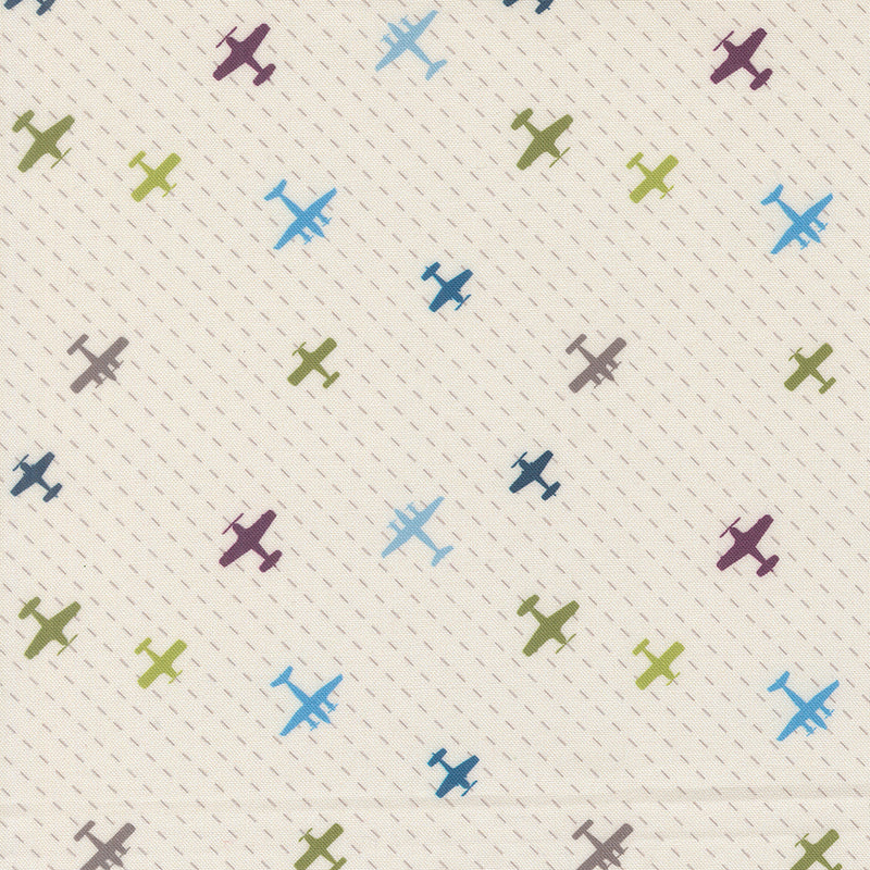 High Flight 45064-11 Cloud by Sarah Thomas of Sariditty for Moda.