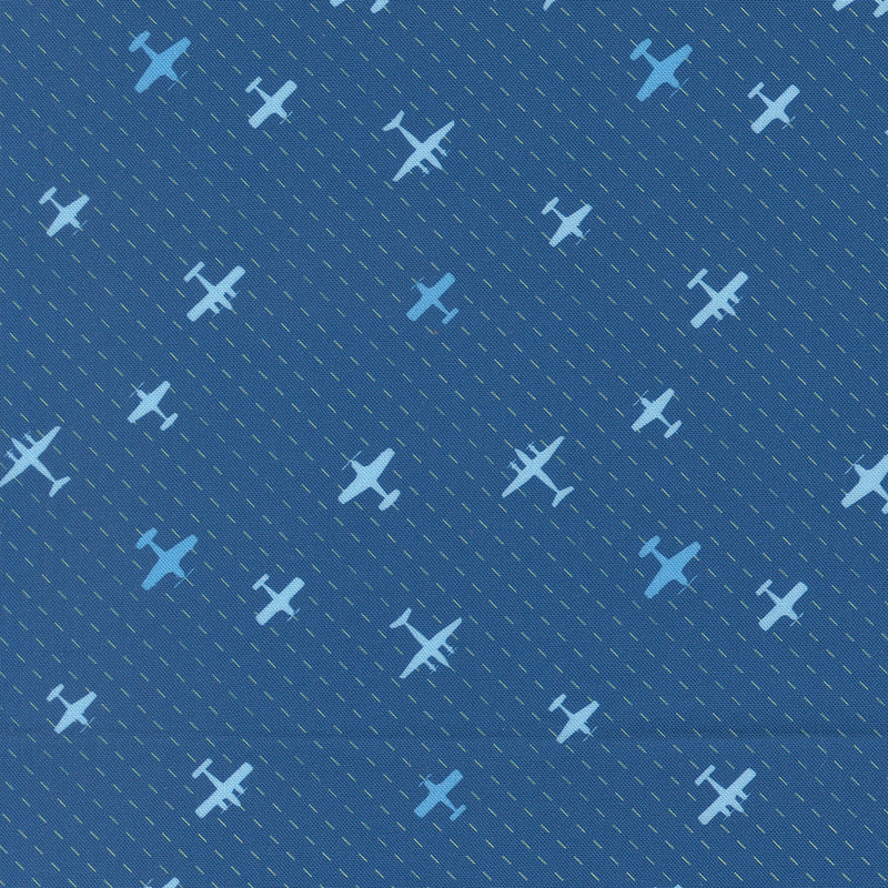 High Flight 45064-17 Harbor by Sarah Thomas of Sariditty for Moda.