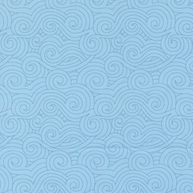 High Flight 45065-14 Sky by Sarah Thomas of Sariditty for Moda.