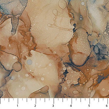 Highland View DP27592-37 Rust Texture 2 by Deborah Edwards and Melanie Samra for Northcott