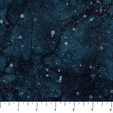 Highland View DP27593-49 Dk Blue Texture 3 by Deborah Edwards and Melanie Samra for Northcott