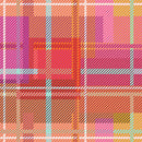 Highlands Flannel F-42800 Meadow Plaid Flowerbed by Art Gallery Fabrics