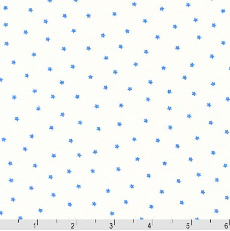 Hints of Prints FLHD-21902-4 Blue a Flowerhouse 1930's Collection by Debbie Beaves.