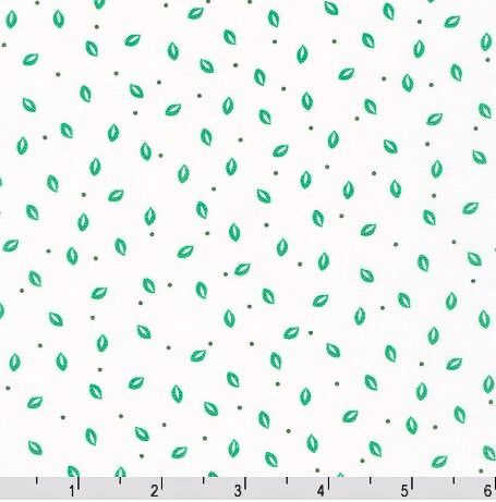 Hints of Prints FLHD-21903-7 Green a Flowerhouse 1930's Collection by Debbie Beaves.