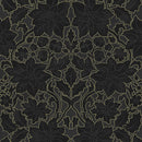 Holiday Elegance V7169-4G Black/Gold by Hoffman Fabrics