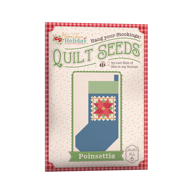 The Home Town Holiday Quilt Seeds™ Patterns by Lori Holt of Bee in my Bonnet  HTHQSC