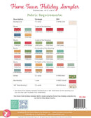 Home Town Holiday Sampler by Lori Holt Bee in my Bonnet Back Cover ISE-284