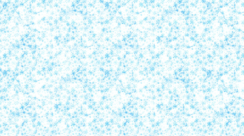 Illuminations DP27006-42 Light Blue Snowflakes by Deborah Edwards and Melanie Samra for Northcott