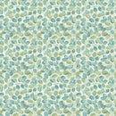 Imprint Flannel F29213-12 Sm Leaf Toss Beige Multi by Northcott