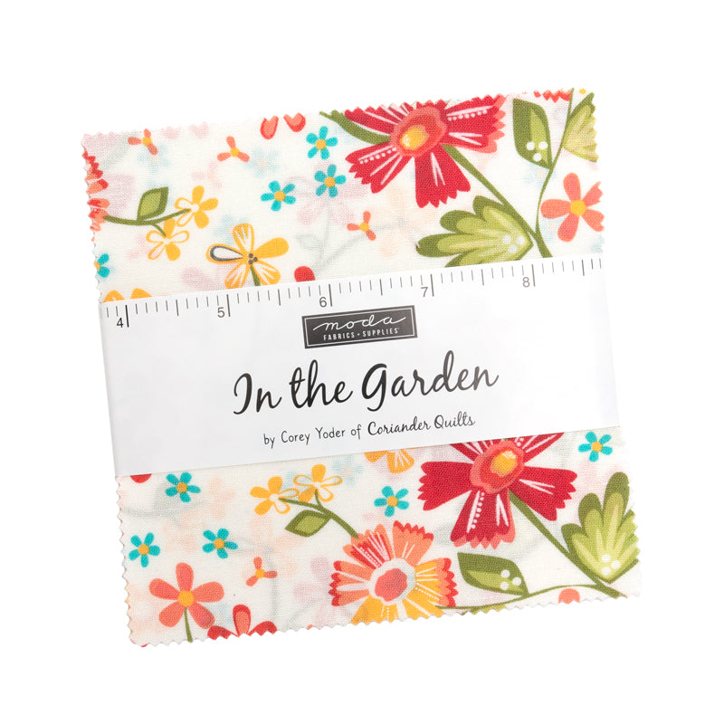 In the Garden Charm Pack 29230PP by Corey Yoder for Moda.
