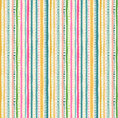 In The Jungle TP-2608-P Pink Doodle Stripe by Makower.