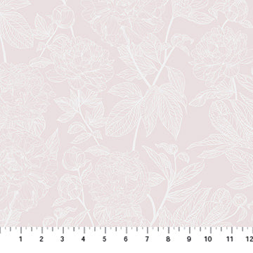 Indelible: Soft AMT1003-31V Doe Peony by Anna Maria Parry for Anna Maria Textiles