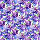 Infatuation DP28614-10 White Multi Packed Iris by Deborah Edwards and Melanie Samra for Northcott