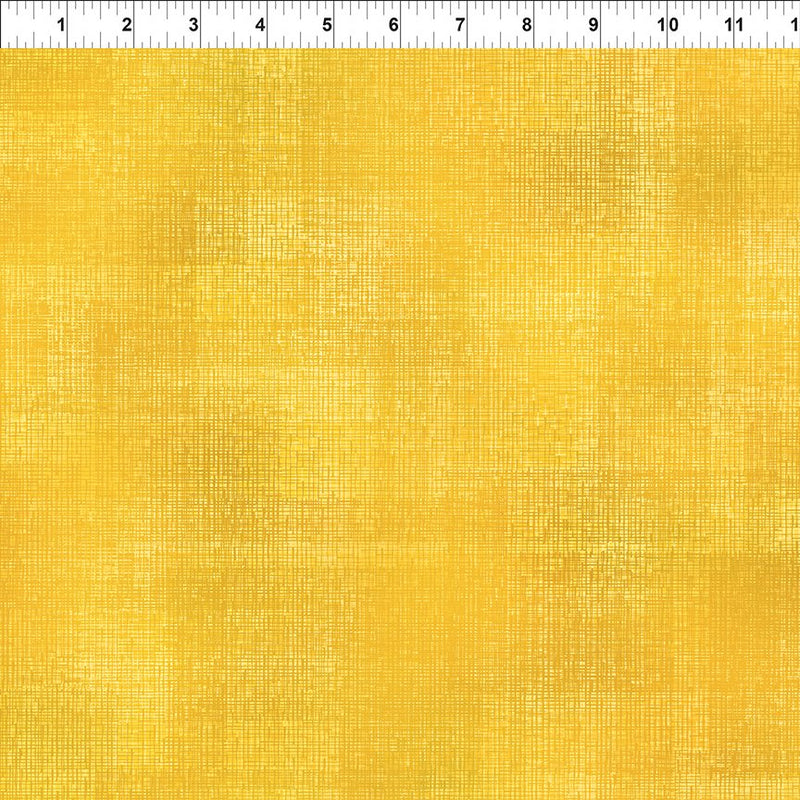 Interwoven 1WVN-10 Yellow by Jason Yenter for In The Beginning Fabrics.