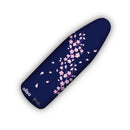 Ironing Board Cover  designed by Yaya Han with Cherry Blossom design on dark blue 