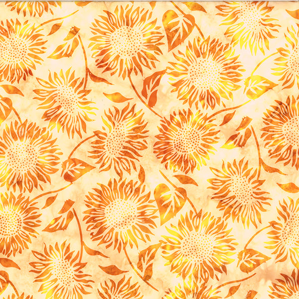 Island Time Batik U2476-118 Honey by Hoffman Fabrics