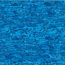 Island Time Batik U2483-7 Blue by Hoffman Fabrics