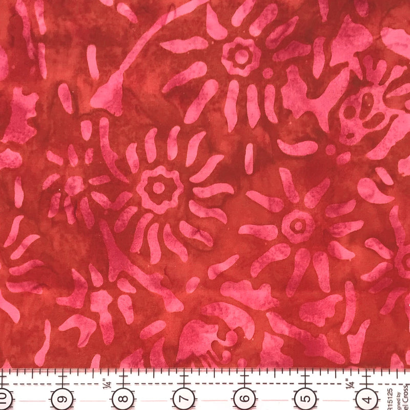 Java Batiks - Mixed Flowers by Maywood Studio