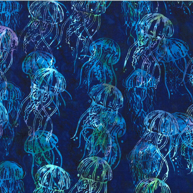 Jellyfish Batiks MR40-504 Montego by McKenna Ryan for Hoffman Fabrics