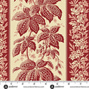 Jingle Bell A-10344-R Holiday Vine Cranberry by Edyta Sitar for Andover Fabrics