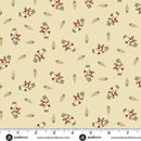 Jingle Bell A-10349-L Snowman Buttercream by Edyta Sitar for Andover Fabrics
