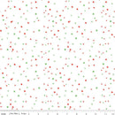 Jingle Bells C14837-WHITE Sprinkles by Lindsay Wilkes for Riley Blake Designs