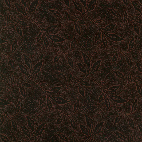 Jinny Beyer Palette 4732-003 Chocolate Leaf by Jinny Beyer for RJR Fabrics