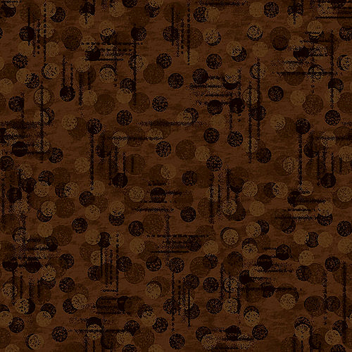 Jot Dot 9570-39 Brown Tonal Texture by Blank Quilting