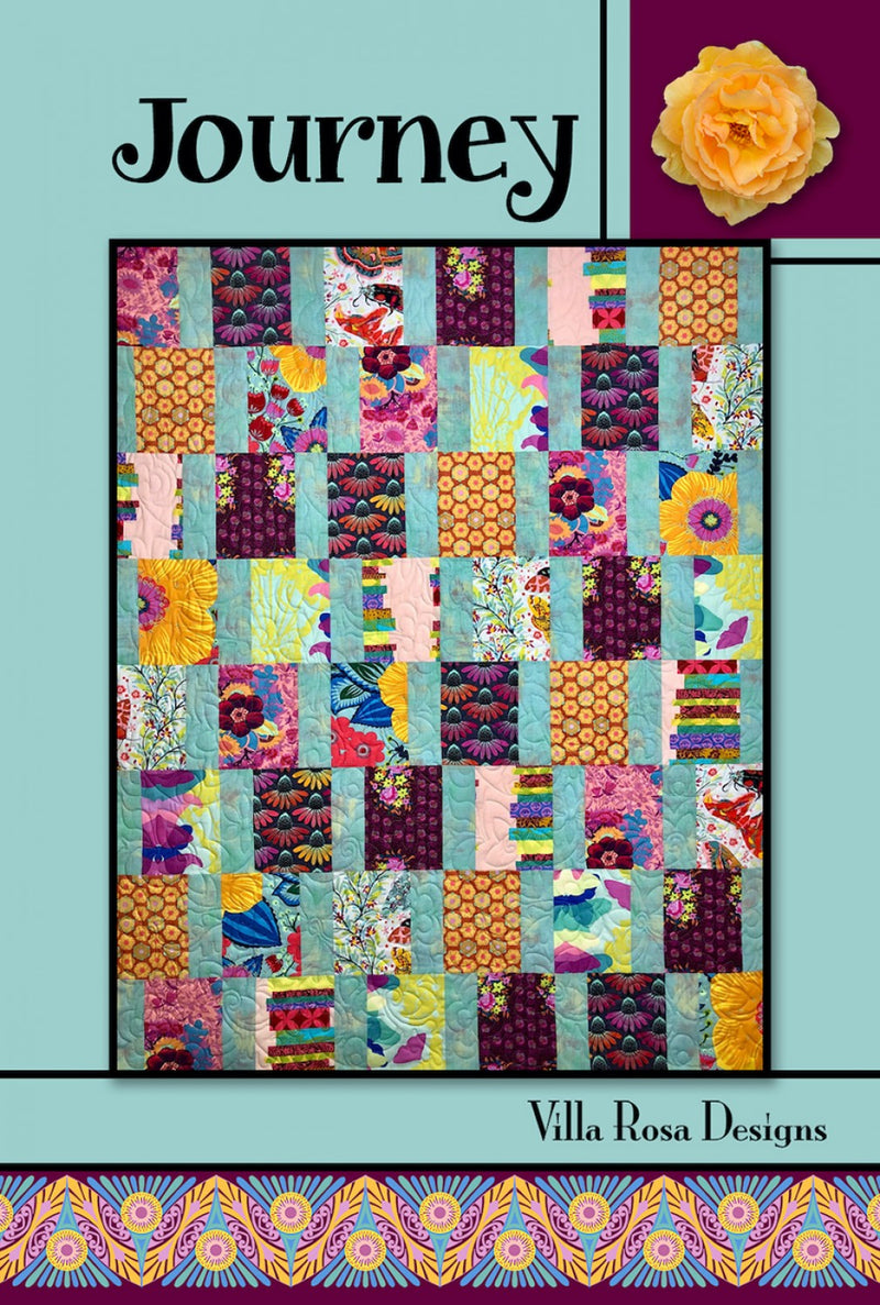 Journey Quilt Pattern Pat Fryer Villa Rosa Designs VRDRC219