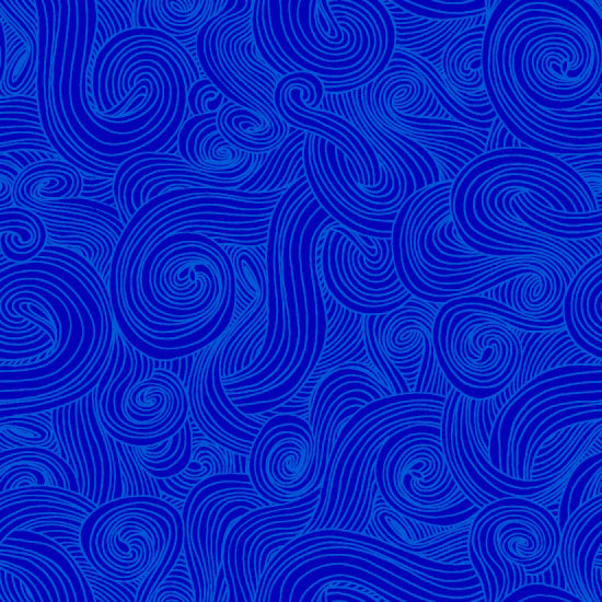 Just Color! 1351-Royal Swirl by Studio e Fabrics