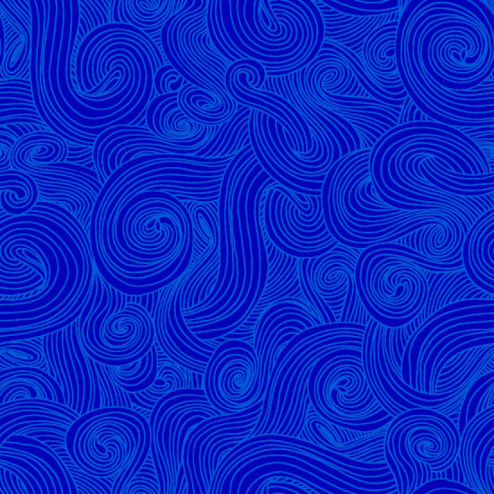 Just Color! 1351-Royal Swirl by Studio e Fabrics