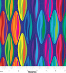 Kaleidoscope 108" 16833W-56 Metamorphosis Dark Blue/Multi by Colourwerx for Benartex