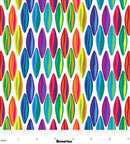 Kaleidoscope 16833-09 Metamorphosis White/Multi by Colourwerx for Benartex