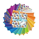 Kaleidoscope Fat Quarter Bundle FQKLDSPK by Colourwerx for Benartex