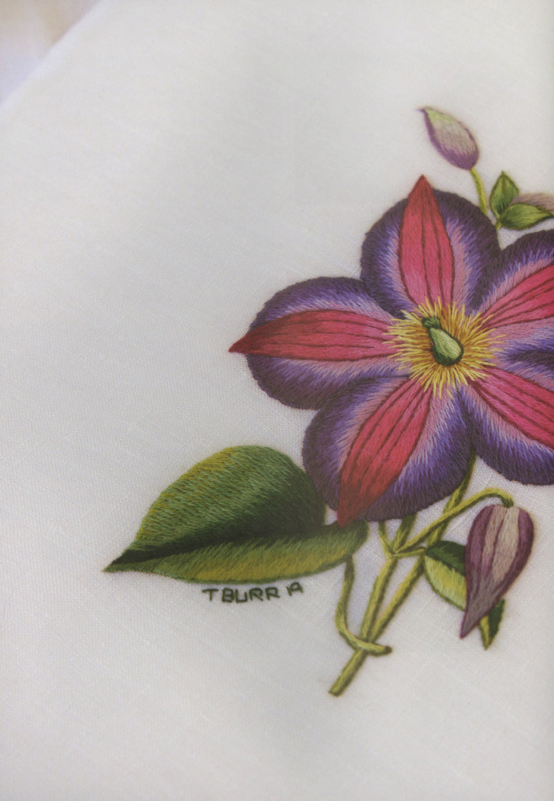 Kew Book of Embroidered Flowers, The Trish Burr Search Press Close Up Picture SP1642-1